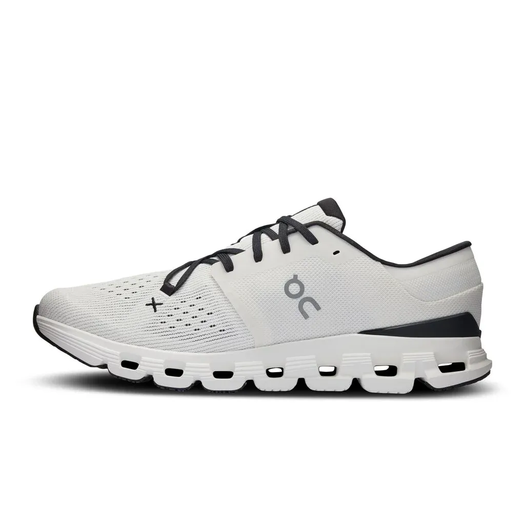 ON Cloud X 4 Running Shoe Mens (Ivory/Black) - Image 3