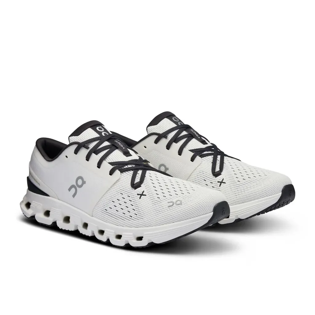 ON Cloud X 4 Running Shoe Mens (Ivory/Black) - Image 2