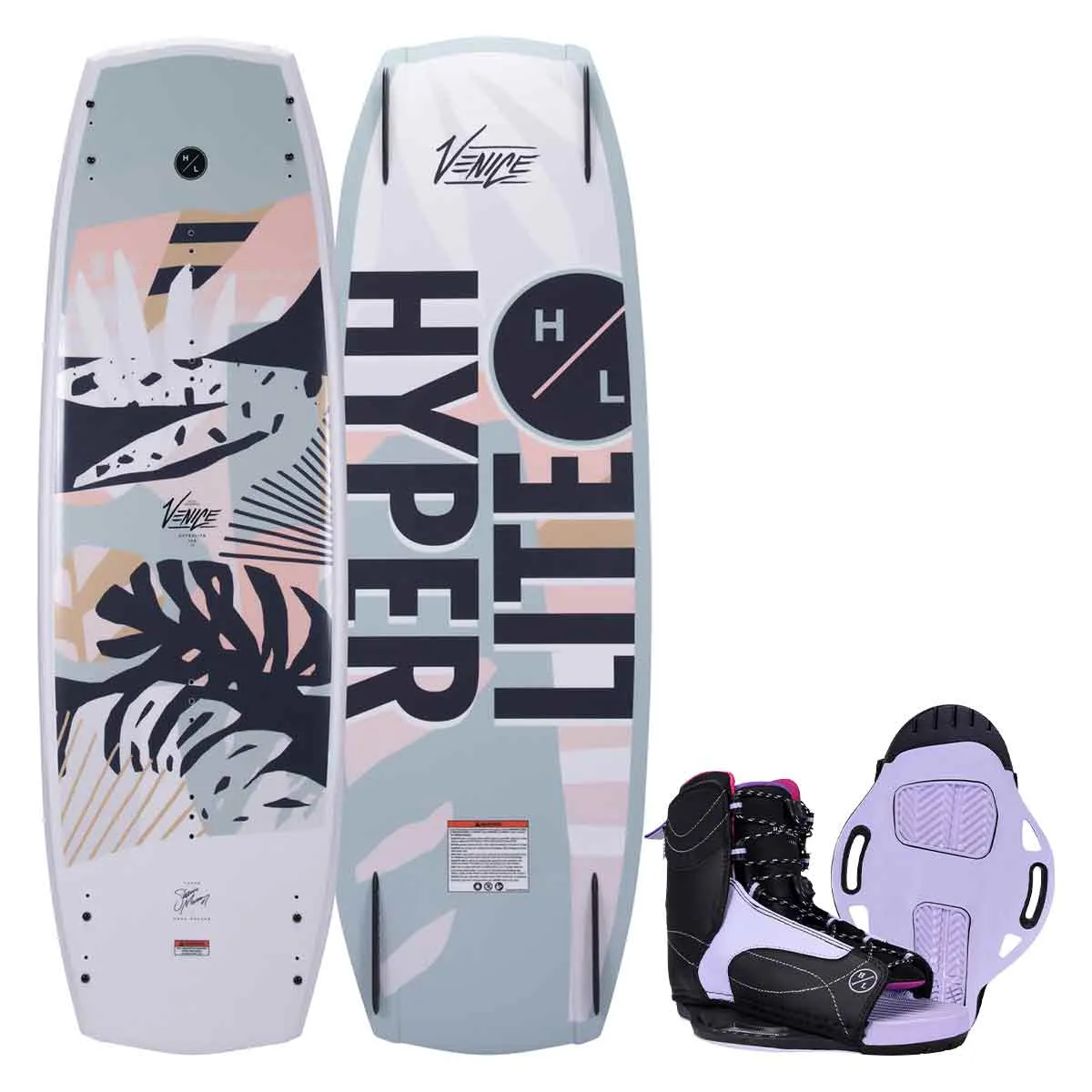 Hyperlite Women's Venice Wakeboard w/ Jinx Bindings