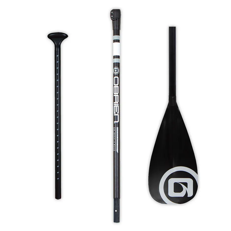 O'Brien Adventure 3pc Travel SUP Paddle - Aluminum Shaft / Plastic Blade - Image 2