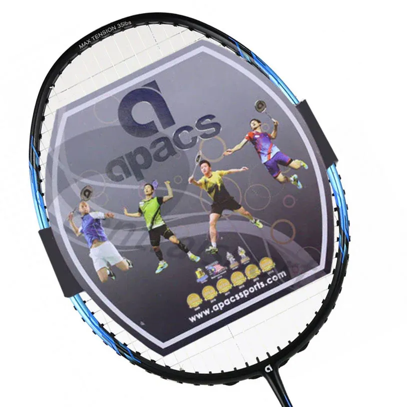 Apacs Lethal 28 Badminton Racket - Black/Blue