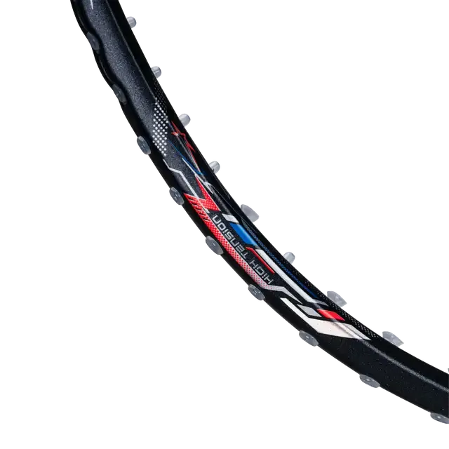 Hundred T-Fusion 300 5U Badminton Racket - Grey/Lime - Image 6