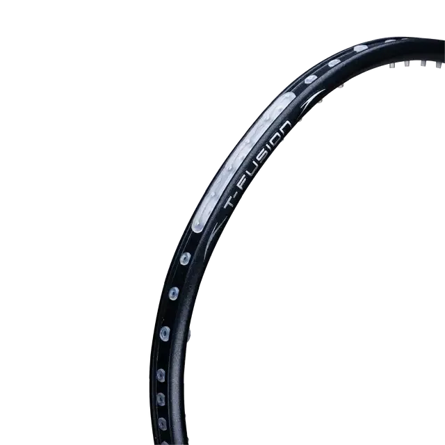 Hundred T-Fusion 300 5U Badminton Racket - Grey/Lime - Image 4