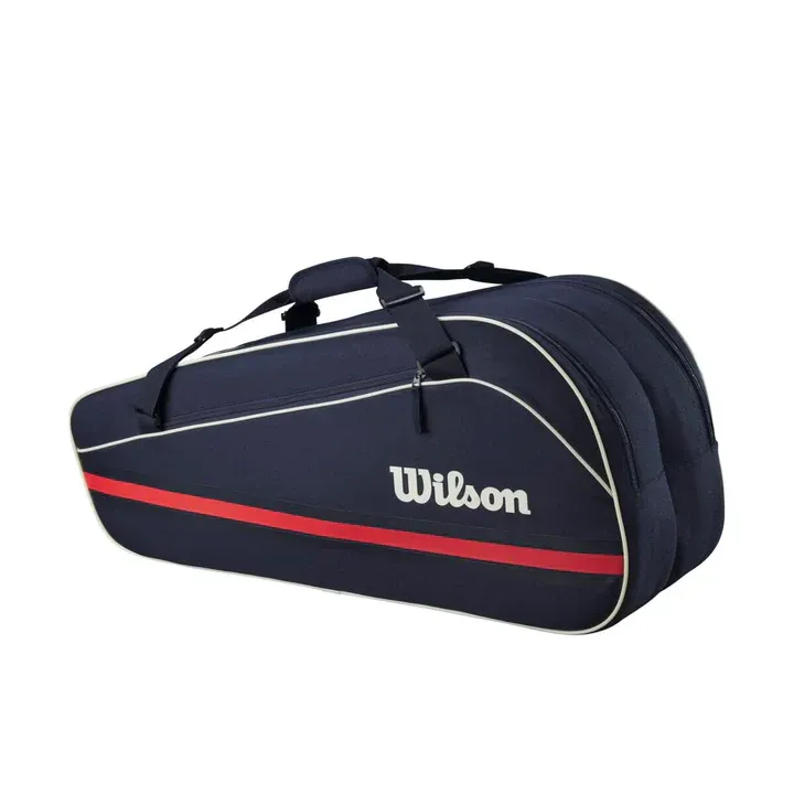 Wilson Team (WR8039901) Racket Bag Navy (6 Racket) - Image 2