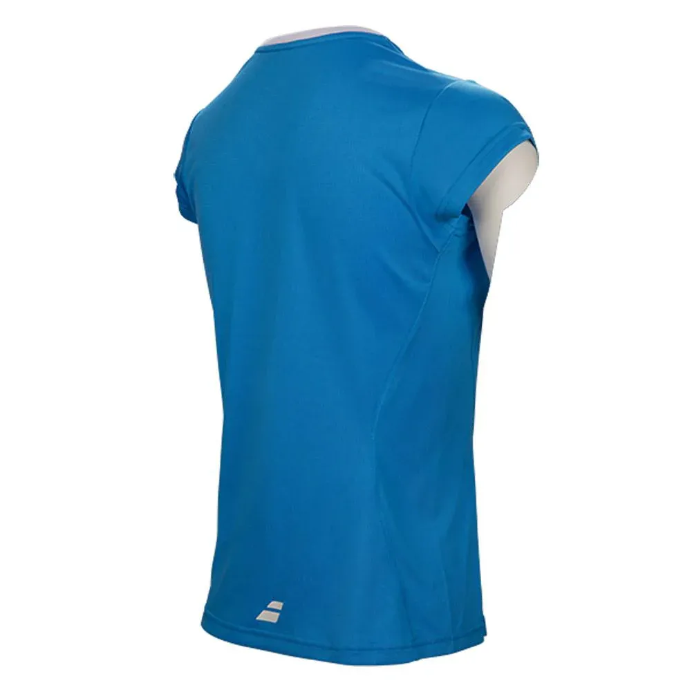 Babolat Core Flag Club 3WS17011 Tee Women (Blue) - Image 3