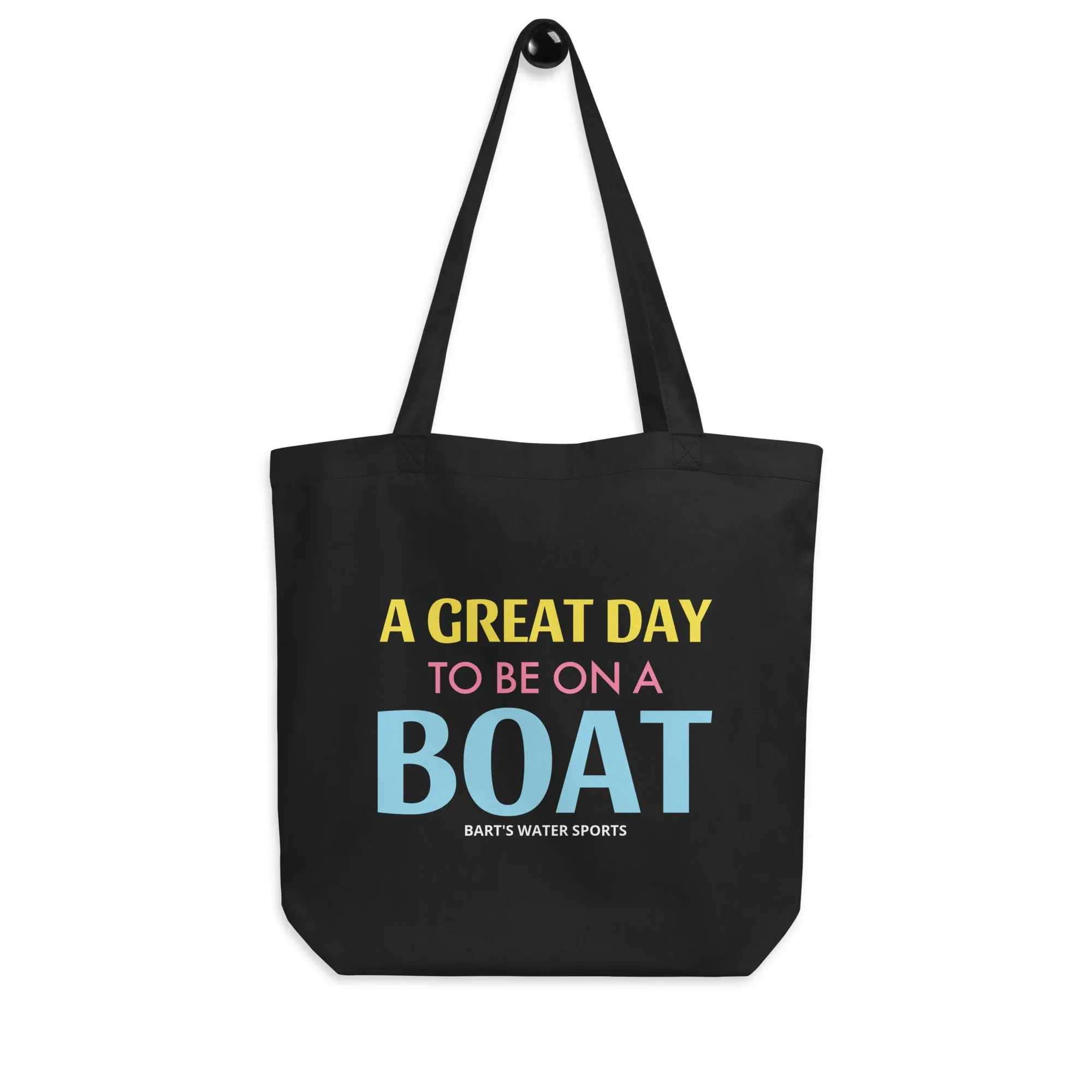 A Great Day to Be on a Boat Eco Tote Bag - Bart's Water Sports - Image 3